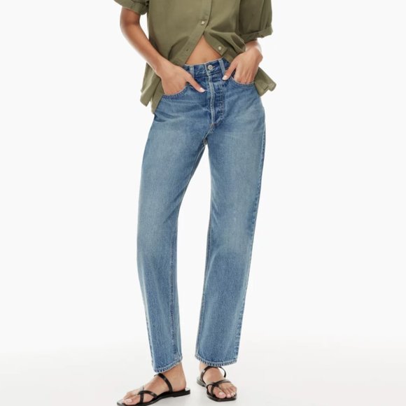 Aritzia Denim - Aritzia Denim Forum The Joni High Rise Loose Jeans